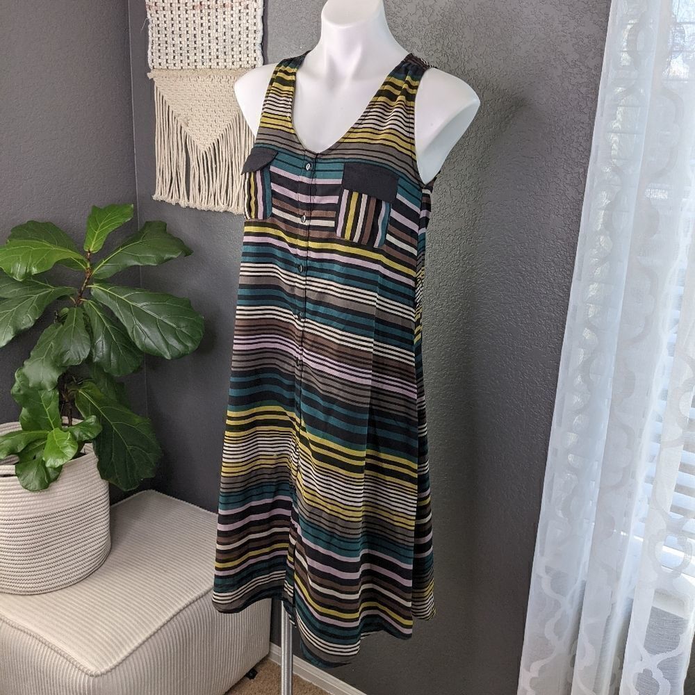 NWT Hazel Striped Shift Dress
